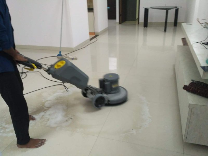 Floor Scrubbing